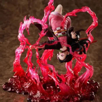 16cm Demon Slayer Nezuko Kamado Anime Figure Kimetsu No Yaiba Action Figure ANIPLEX Vampirism Figurine Model Doll Toy