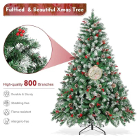 【Pre-Order Prioritas】Pohon Natal Jumbo Christmas Tree 1.5Meter 2Meter Model Baru Besar Terang Cemara