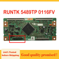 5489TP TCON Board for TV RUNTK 5489TP 0116FV ZA/ZL TV Display TV Card Equipment Logic Board RUNTK5489TP T CON Board T-CON Card