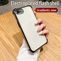 Luxury Plating Case For iPhone 6 Plus 6S Plus 7 Plus 8 Plus SE 2020 SE 2022 Clear Shockproof Camera 
