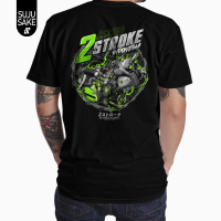 Kaos Pria Pesona Ninja 2 Tak Two Stroke Distro Sujusake Apparel Desain Terbaru Bahan Katun