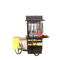 Outdoor Coffee Bike with MP3 3 Wheel Snack Retail Electric Tricycle Mobile Food Vending Car for Sale