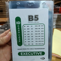 EXECUTIVE ID Card B5 170 x 120 mm Tebal 0.18 mm Bahan Kuat untuk Kantor & Panitia 1 Pak Isi 20 Lemba