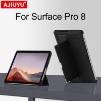 AJIUYU Case For Microsoft Surface Pro 8 13" Tablet Back Case Protective Cover Shell For Surface Pro 8 13 inch Tablet Stand Cover