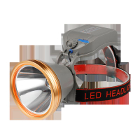 亮之友頭燈強光充電超亮頭戴式手電筒黃光疝氣燈P90強光釣魚礦燈