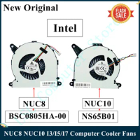 LSC New Original CPU Cooling Fan For Intel NUC8I7BEH NUC8 NUC10 NUC11 I3/I5/I7 Computer Fans BSC0805HA-00 NS65B01