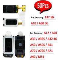 50Pcs，Earpiece Ear Speaker Sound Receiver headphone For Samsung A10 A12 A20 A30 A50 A50S A51 A70 A70S A71 M51 A30S A90A32 4G 5G