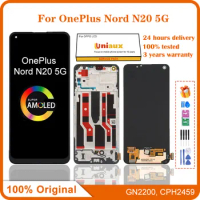 6.43'' Original AMOLED For Oneplus Nord N20 5G LCD GN2200 CPH2459 Display Touch Screen Digitizer Assembly