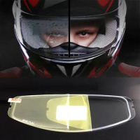 Helmet Visor Film Anti Fog for MT RAPID PRO,BLADE 2 SV,REVENGE 2,TARGO MT-V-14 Motorcycle Helmet Antifog Lens Film Accessories