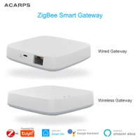 ZigBee Smart Gateway Hub Smart Home Bridging Smart Life APP Wireless Wired Smart Home Gateway With Alexa Google Home