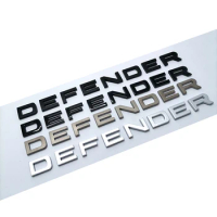 Gloss Black Genuine LR130773 20-22 Defender P400 Rear Gate Lettering Car Badges