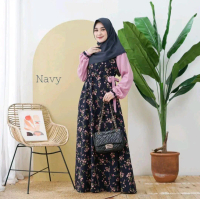 gamis monalisa motif bunga/gamis dewasa bunga-bunga/gamis jumbo