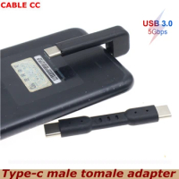 Adapte to Hiby FC3 Portable Decoder MQA Type C OTG Male Data Transmission Charging Connecter for Mobile Phone