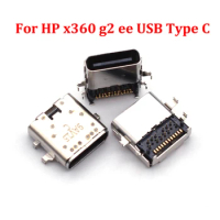1-2pcs Laptop Type-C USB Jack 3.1 Power Charging Socket Port Connector For HP x360 g2 ee USB Type C Charging Jack
