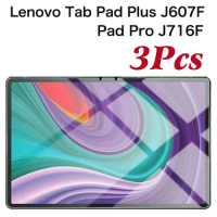 3Pcs HD Tempered Glass Screen Protector For Lenovo Pad Pro 11.5 Inch 2021 TB-J716F Tablet Protective Film For Pad Plus J607F