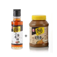 【Fudung 福東】小磨香油100ml+白芝麻醬600g(芝麻料理組)