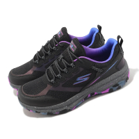 SKECHERS 越野跑鞋 Go Run Trail Altitude-Cosmic 黑 紫 女鞋 反光 郊山 運動鞋(129231-BKMT)