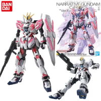 Bandai Genuine MG 1/100 Action Figure Japan Anime Mobile Suit Gundam NARRATIVE GUNDAM Assemble Toy Boys Girls Collectible Model