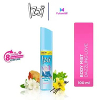 IZZI Body Mist Eau De Cologne 100ml | Parfum Wanita | More Longlasting | Love At First Sight | Dazli