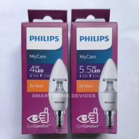 PHILIPS LAMPU LED CANDLE 4W 5.5W E14 220V SNI - 4W