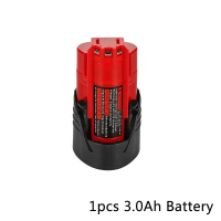 12V Battery 3Ah 6Ah Rechargeable Milwaukee M12 XC Cordless Tools 48-11-2402 48-11-2411 48-11-2401 M