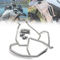 F850GS ADV Upper Bumper Crash Bar Frame Protector Motorcycle Stainless Steel Engine Guard For BMW F 850 GS Adventure 2019-2023