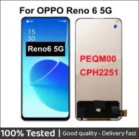 6.43" TFT For OPPO Reno6 5G LCD CPH2251 Display Touch Screen Digitizer Assembly For OPPO Reno 6 5G l