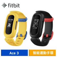 Fitbit Ace 3 兒童智能運動手環 (黑色/小小兵版)