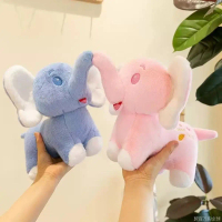 Comel Haiwan Boneka Anak Patung Gajah Berbulu Bantal Hiasan Hiasan Sofa Mainan Gajah Berisi Isian 35