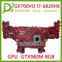 KEFU GX700VO Motherboard For Asus ROG G701VO GX700V GX700 Laptop Mainboard I7-6820HK GTX980M- 8GB 100% Fully tested