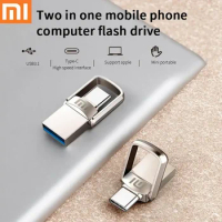 Xiaomi 2TB USB 3.1 U Disk Type-C Interface 1TB 512GB Mobile Phone Computer Mutual Transmission Portable USB Memory Flash Drive
