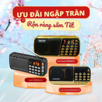 Máy nghe pháp, Mp3, Loa thẻ nhớ, usb, Craven 836S/853/N28 kinh, đài FM, pin siêu khỏe - Loa tắm ngôn