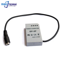 EP-5F EP5F EP 5F DC Coupler EN-EL24 ENEL24 EN EL24 Dummy Battery Fit Camera Power Adapter Supply for Nikon 1 J5 1J5
