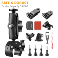Sports Video Camera Accessories Action Camera Kit Bicycle Motorcycle Helmet Handlebar Holder Set for GoPro Insta360 DJI OSMO