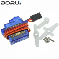 Official Smart Electronics Rc Mini Micro 9g 1.6KG Servo SG90 for RC 250 450 Helicopter Airplane Car Boat For Arduino DIY