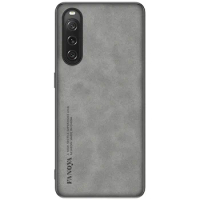 Matte Leather For Sony Xperia 1 V 10 5 IV 10V 1V 5V Case Hard Back Protection Cover