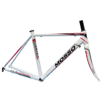 700C MOSSO 720TCA Aluminum Alloy Road Bike Frame With Half Carbon Front Fork Ultra-light Cycling Frameset Bicycle Accessories