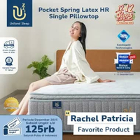 Uniland Sleep Kasur Pocket Spring Latex HR Single Pillowtop 30cm 200 x 200