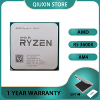 AMD Ryzen 5 3600X R5 3600X 3.8 GHz Six-Core Twelve-Thread100-000000022 Socket AM4 CPU Processor 7NM 95W L3=32M