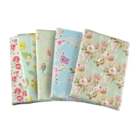 Flowers Rose Pattern Bullet Textured Liverpool Patchwork Tissue Kids home textile