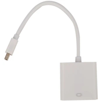 For Air Pro Imac Mac Mini Thunderbolt Mini Displayport Display Port Mini DP To VGA Cable Adapter 1080P