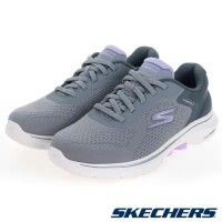 【Skechers】女鞋 健走鞋 健走系列 GO WALK 7 寬楦款 - 125215WGYLV-US 8.5