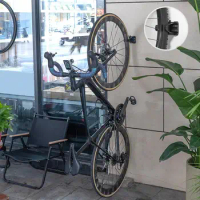 Bike Rack Stand with Expansion Screws Strong Load-bearing Not Easily Deformed Storage Vertical Bike Mount Adjustable Wall Mount