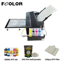 Fcolor DTF Printer For EPSON L1800 DTF T-shirt Printing Machine Directly Transfer Film Printer For Fabric Hoodies A3 DTF Printer