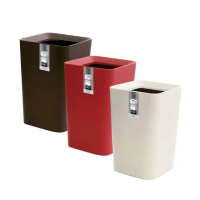 【日本ASVEL】優雅分離式垃圾桶-角型(廚房寢室客廳 簡單時尚 堅固耐用)