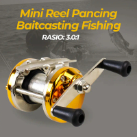 Mini Reel Pancing Baitcasting Fishing 3.0:1