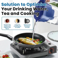 Kapasitas besar Alkaline Pitcher 3.6L- Water Purifier - Filter Air Siap Minum Filter Air Alkaline Ph
