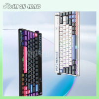 KT68 Pro Mechanical Keyboard With Screen 68keys 3-Mode Wireless Keyboard TTC Kailh Switch Hot-Swap RGB For PC Laptop Men Gift