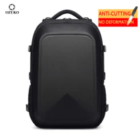 2023 New OZUKO Business Laptop Backpack Men's Backpacks Multifunctional Bolsa Mochila USB Charging Waterproof Travel School Bags