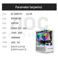 SKY - AOC PC Gaming Intel i5 9400F Fullset SSD 512GB RX580 GTX1650 RTX3050 WiFi Bluetooth Komputer G